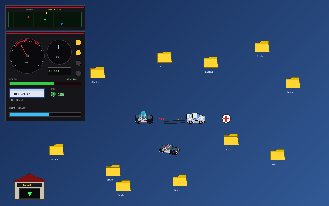 Desktop Road Rage screenshot