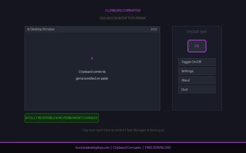 Clipboard Corrupter screenshot