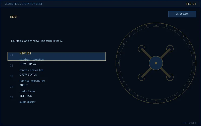 HEIST screenshot