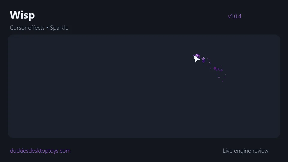 Wisp screenshot