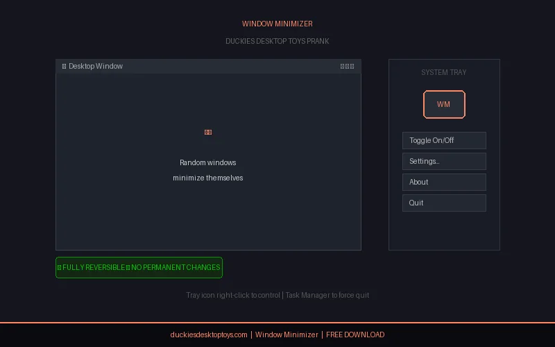 Window Minimizer screenshot